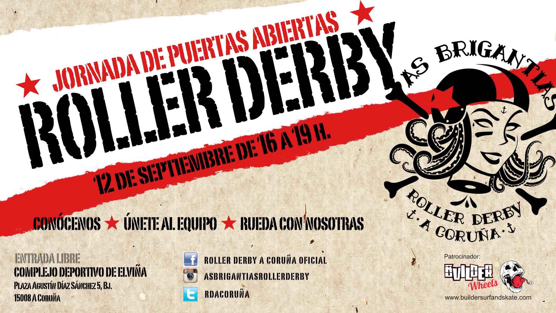 Jornada de puertas abiertas. "As Brigantias" Roller Derby