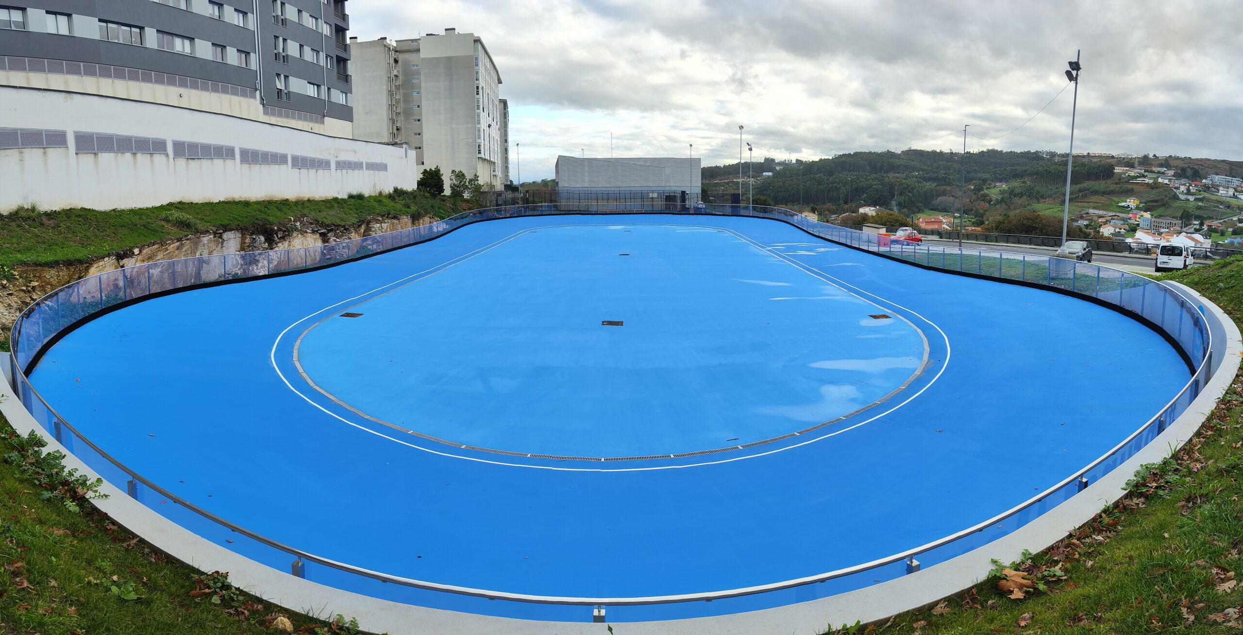 Inauguramos la pista de Mesoiro