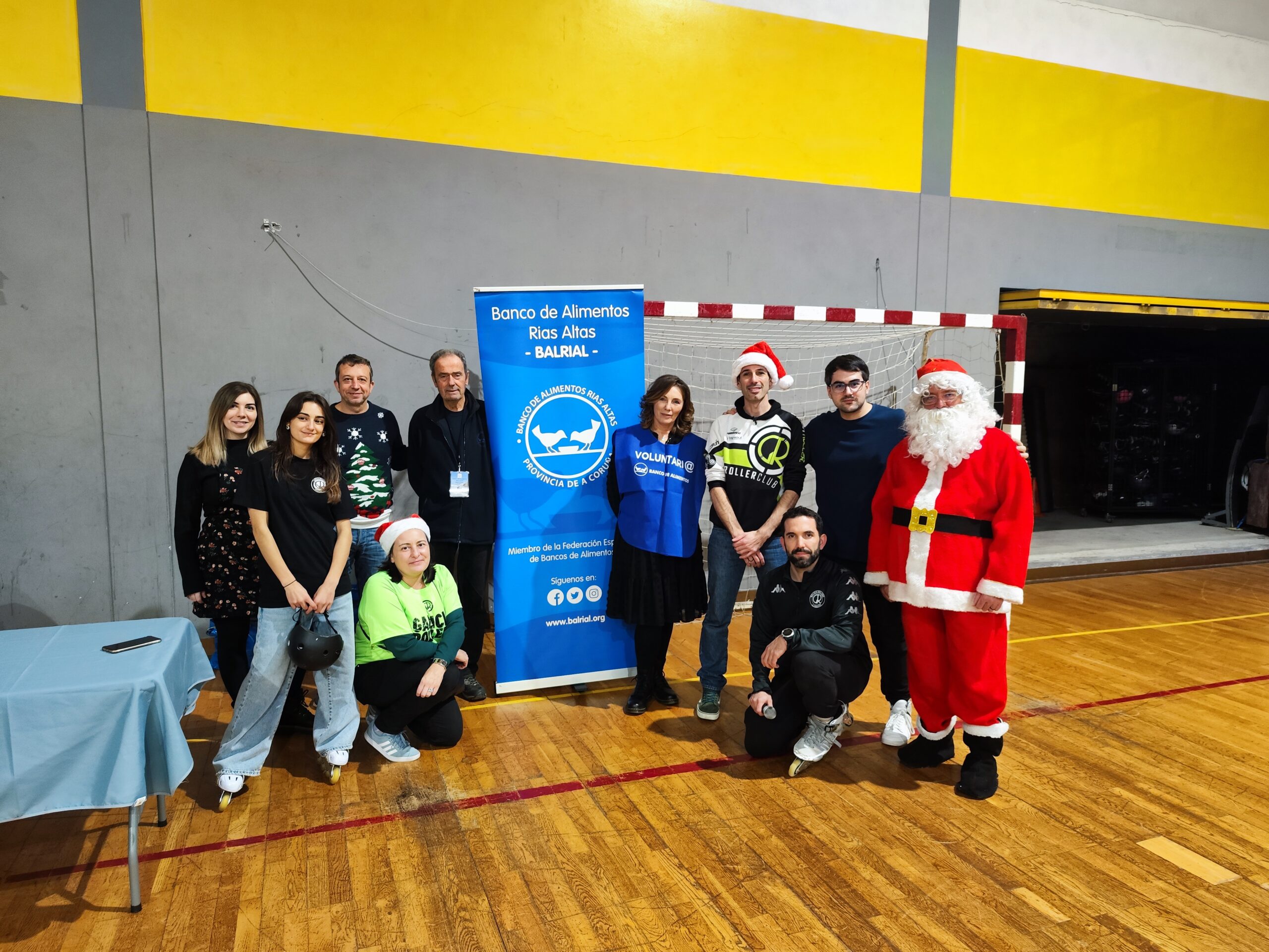 Fiesta Navideña en el Club Galicia Rollers: Un Día para Recordar